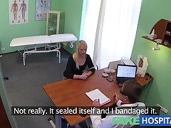 FakeHospital Doctors cock heals sexy squirting blondes wound